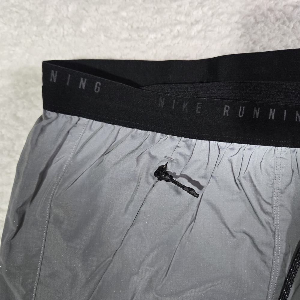 Nike Mens 38x4 Dri-Fit ADV 2-in-1 Reflective 4" Running Shorts IM6267-010 2XL - Picture 2 of 11